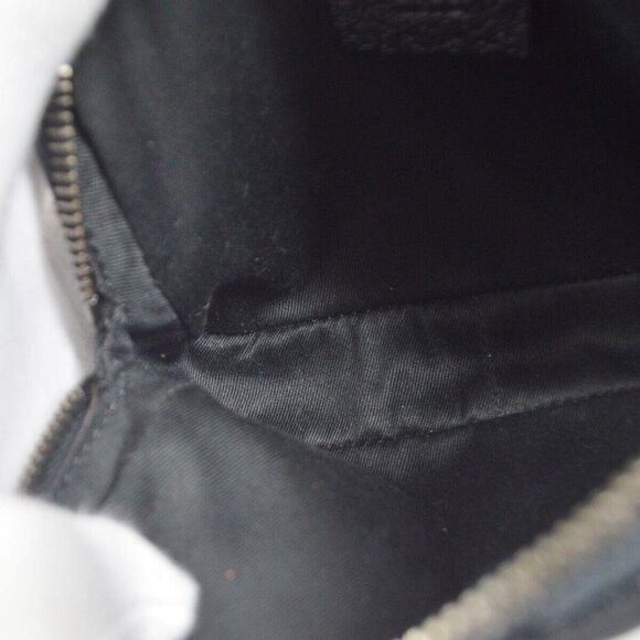 GUCCI GG Pattern Pochette Shoulder bag Black Canvas Leather - Picture 7 of 10